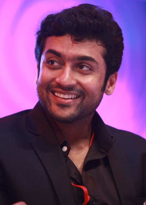 Suriya as seen in a picture taken at an event on November 28, 2011