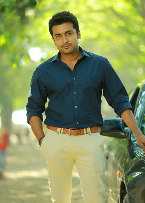 Suriya as seen in a picture taken in the past