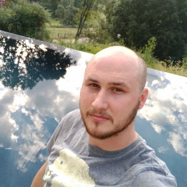 Taras Kulakov in a selfie as seen in September 2016