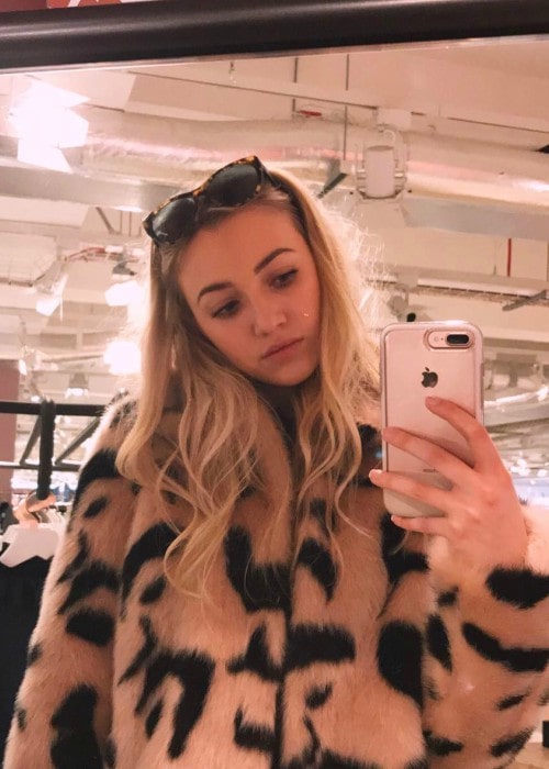 Tilly Keeper in a selfie in March 2017