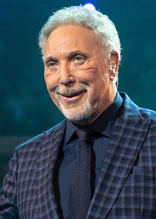 Tom Jones during an event as seen in April 2018