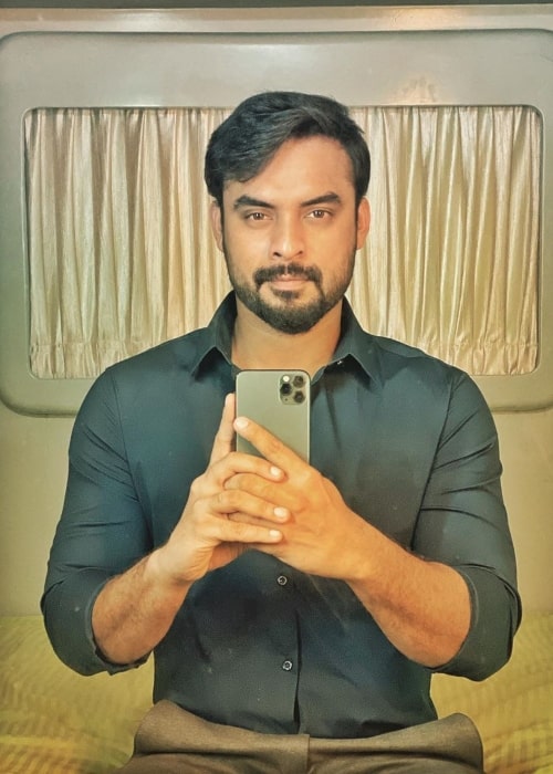 Tovino Thomas as seen in a selfie taken in November 2019