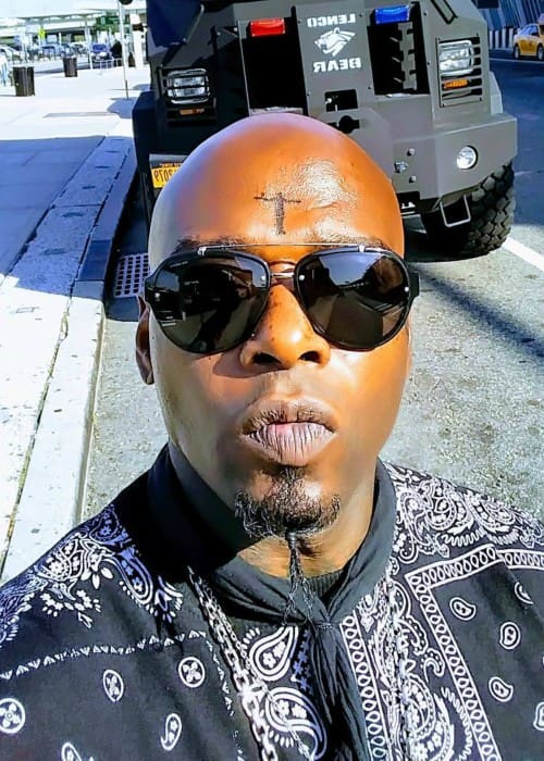 Treach in an Instagram selfie as seen in August 2017