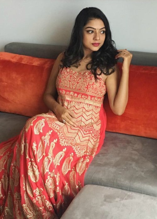 Varsha Bollamma in an Instagram post as seen in September 2018