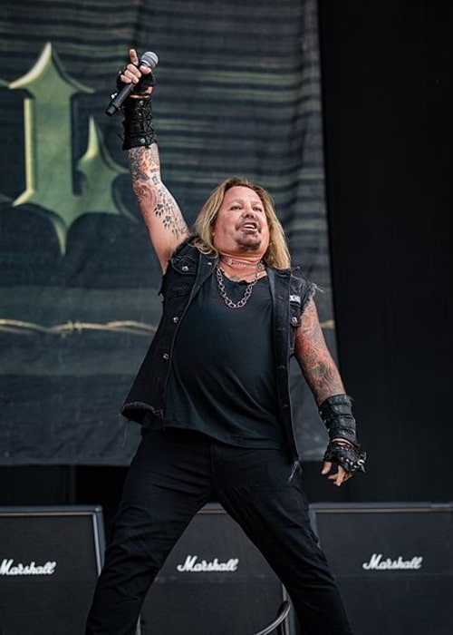 Vince Neil at Wacken Air as seen in August 2018