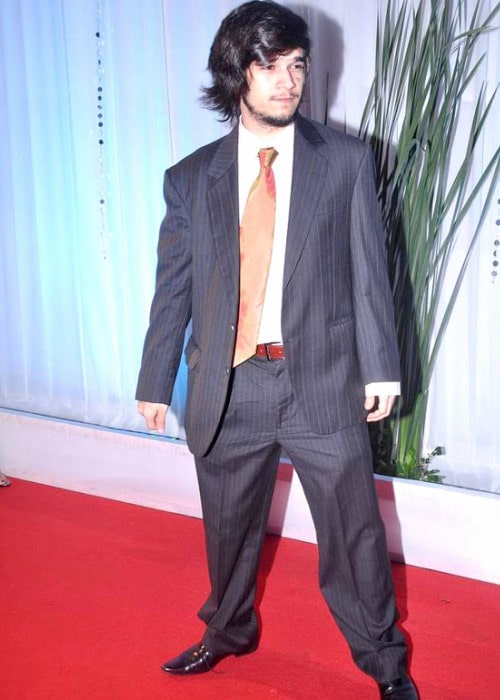 Vivaan Shah at Esha Deol's wedding reception in July 2012