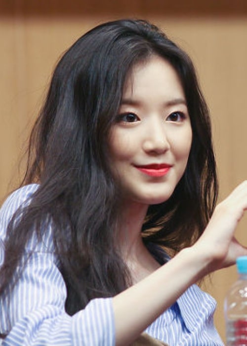 Ye Shuhua as seen at Dangsan Fansign on May 18, 2018