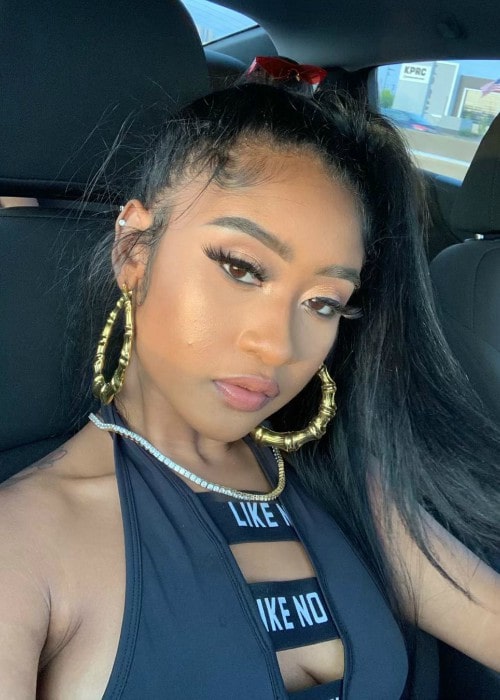 Young Lyric in a selfie in May 2019
