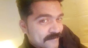 Actor Silambarasan Thesingu Rajendar in an instagran selfie as seen in 2019
