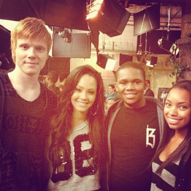 Adam Hicks (Corner Left) as seen while posing for a picture along with his friends in June 2012