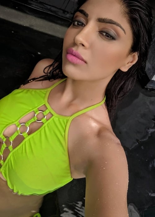 Akanksha Puri as seen in May 2019