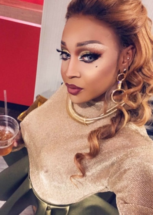 A'keria Davenport in a selfie as seen in March 2019