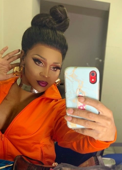 A'keria Davenport in a selfie in October 2019