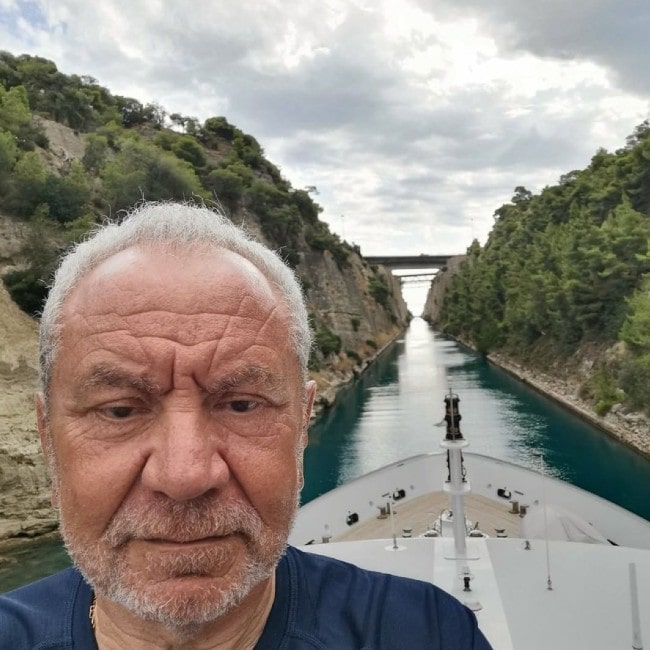 Alan Sugar as seen in July 2019