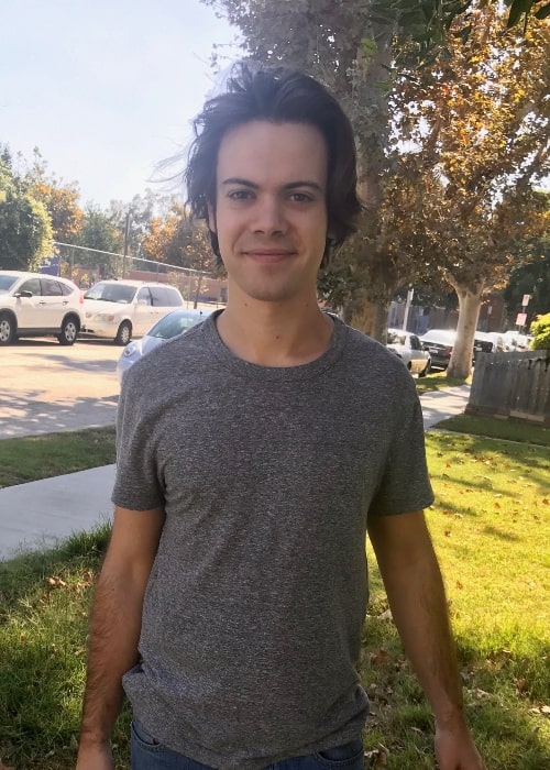 Alexander Gould as seen while smiling for the camera in 2019