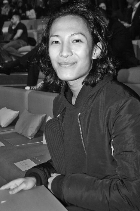 Alexander Wang as seen while smiling in a picture taken at the 2009 Victoria's Secret Fashion Show