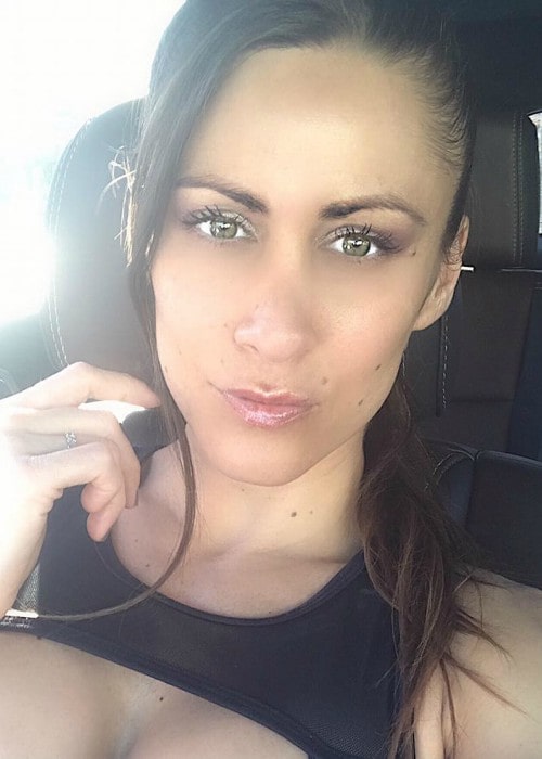 Anais Zanotti in an Instagram selfie as seen in February 2019