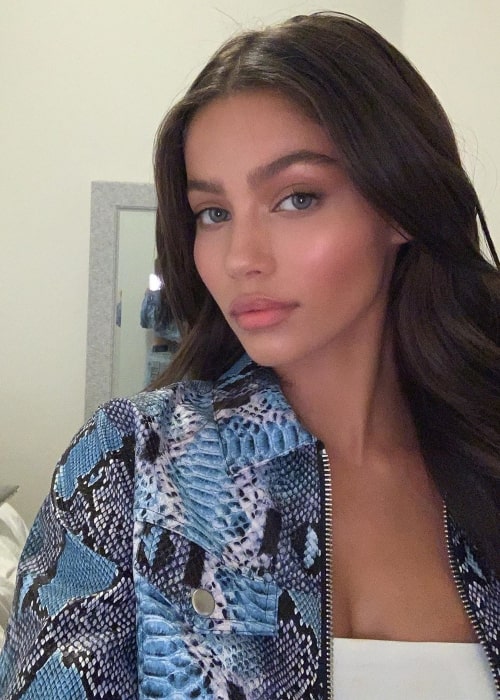 Audreyana Michelle as seen in a selfie taken in August 2019