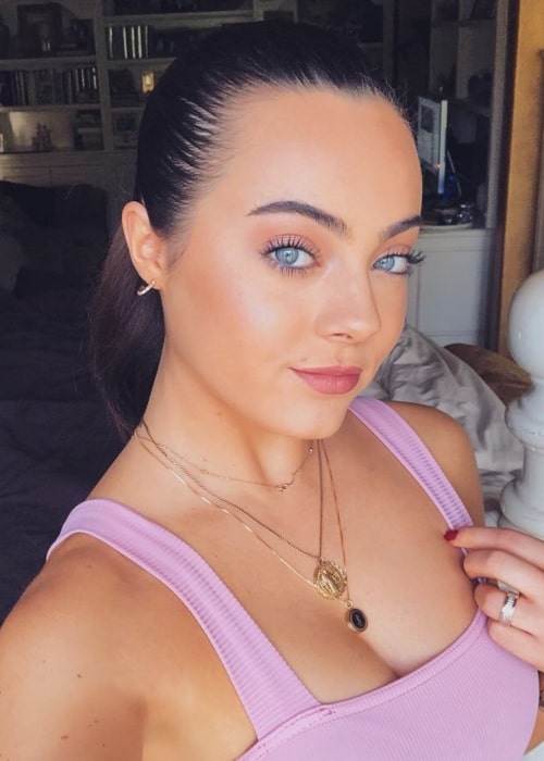 Ava Allan as seen in a selfie taken in December 2019