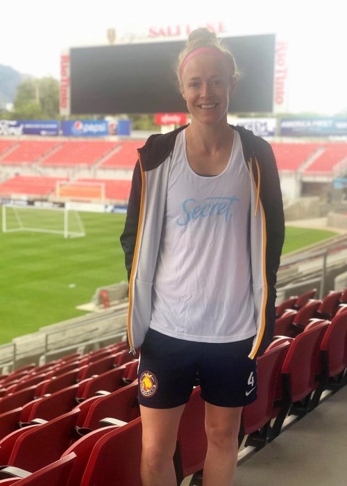 Becky Sauerbrunn as seen in September 2019