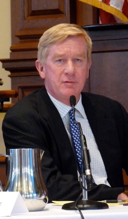 Bill Weld as seen while speaking at Harvard Law School in November 2008