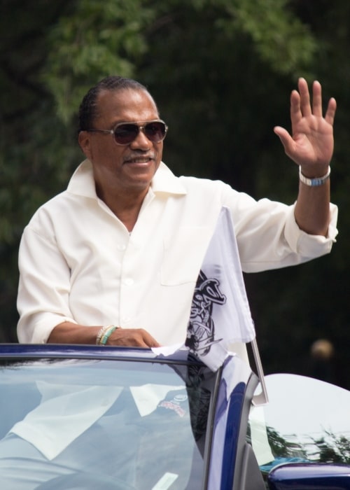 Billy Dee Williams as seen in a picture taken at the August 2013 Dragon Con parade through Atlanta