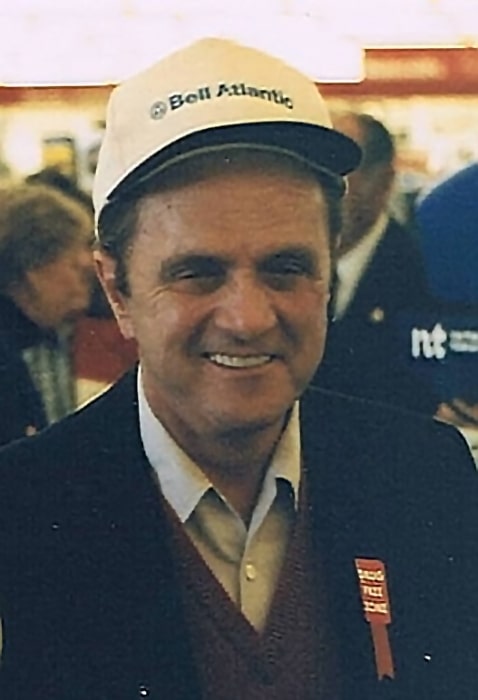 Bob Newhart as seen while doing a personal appearance at a K-Mart store in Norfolk, Virginia around the year 1991
