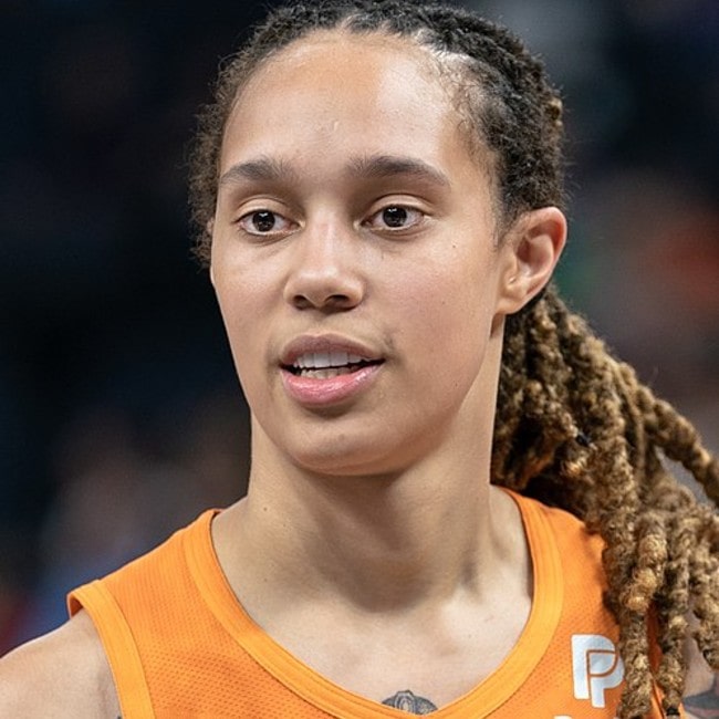 Brittney Griner as seen in July 2019