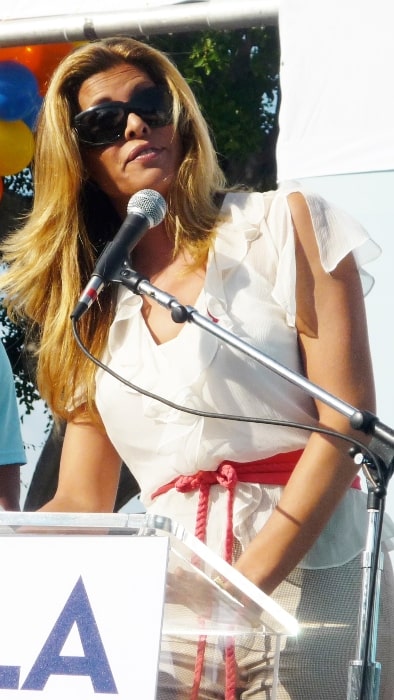 Candis Cayne as seen while speaking at AIDS Walk in October 2009