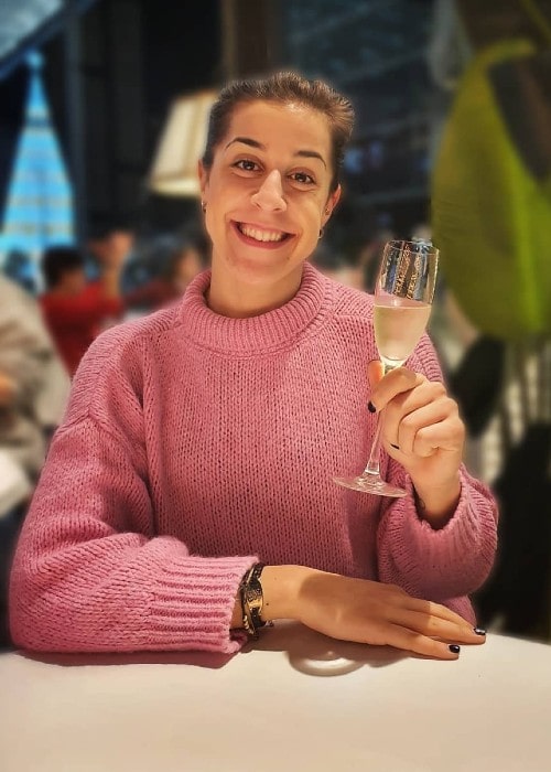 Carolina Marin as seen in December 2019