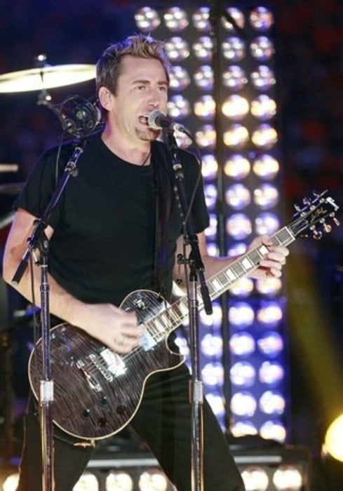 Chad Kroeger during a performance