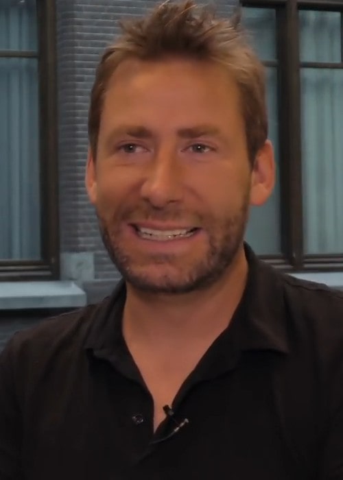 Chad Kroeger during an interview as seen in June 2017