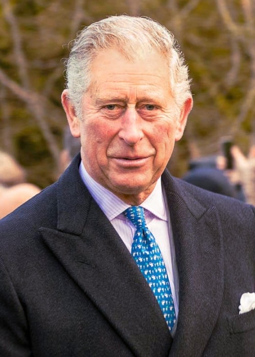 Charles, Prince of Wales as seen while attending church with his family at Sandringham on Christmas Day 2017