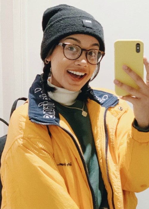 ClickForTaz in an Instagram selfie as seen in October 2019