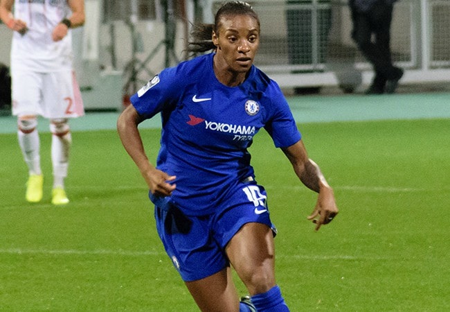 Crystal Dunn as seen in October 2017