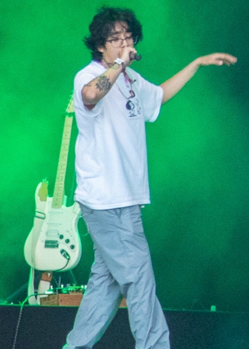 Cuco during a performance in May 2019