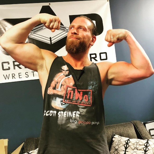 Curt Hawkins as seen in December 2019