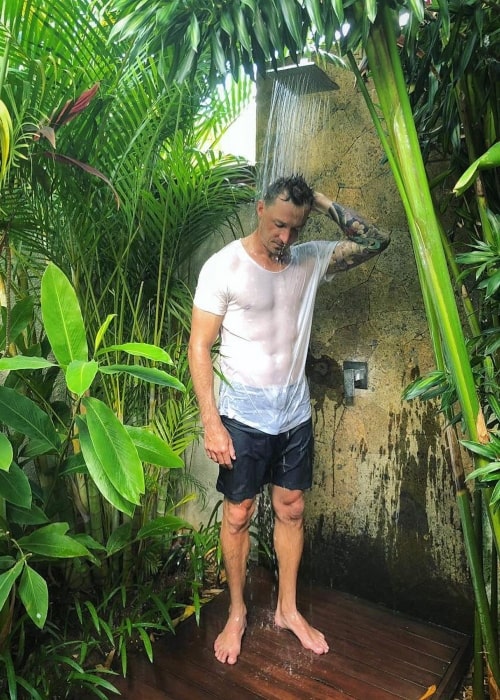 Dale Steyn as seen in a picture taken in Canggu, Badung, Bali in April 2018