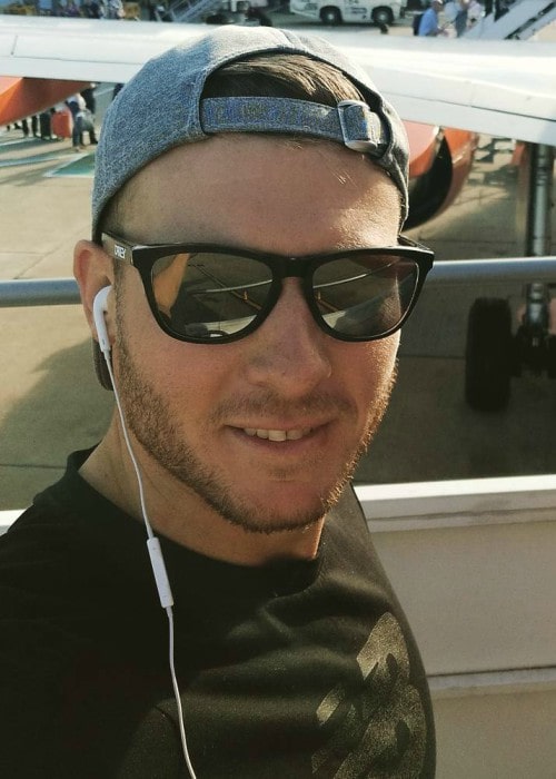 David Miller in an Instagram selfie as seen in August 2017