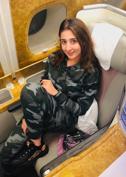 Dhvani Bhanushali as seen in August 2019