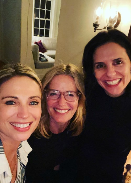 Elisabeth Shue (Center), Jody Shue (Right), and Amy Robach as seen in November 2019