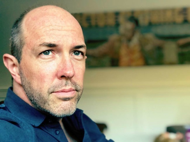 Eric Lange in a selfie as seen in February 2019