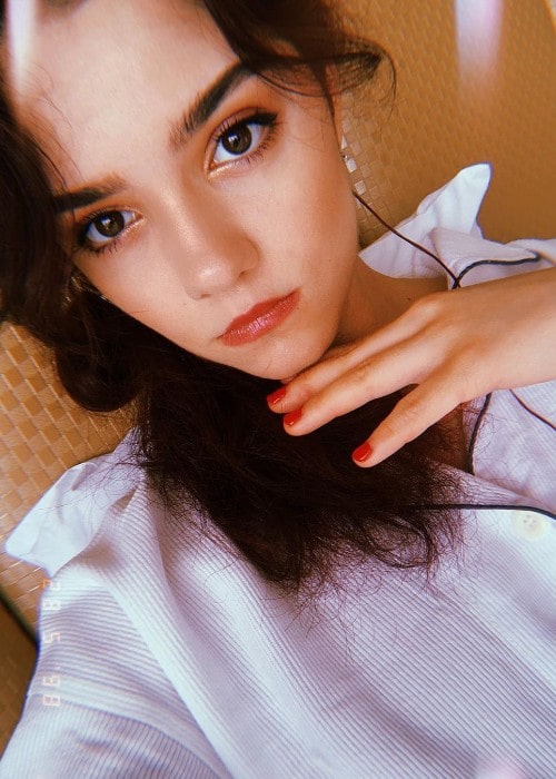 Evgenia Medvedeva as seen in May 2019