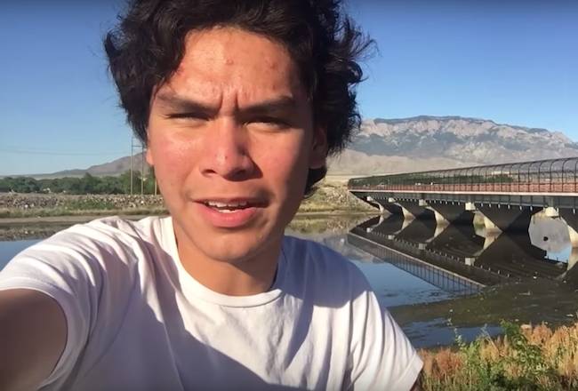 Forrest Goodluck talking about the challenges faced by youth in 2016