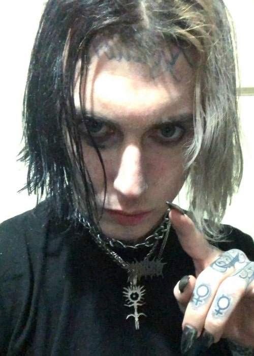 Ghostemane in a selfie in December 2019