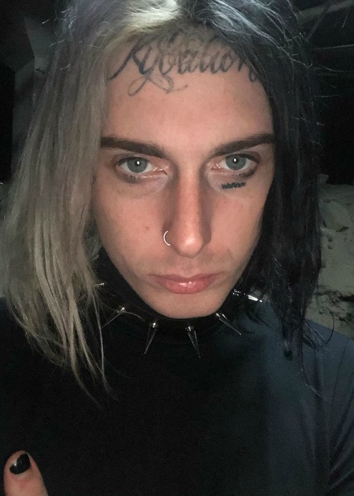 Ghostemane in an Instagram selfie as seen in November 2019