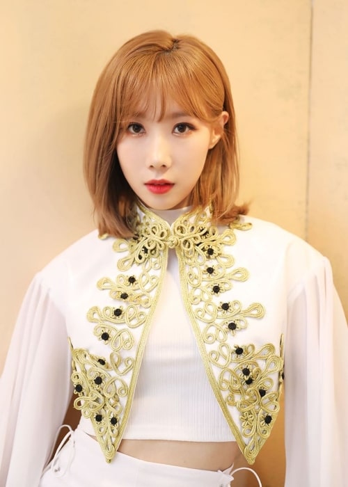 Handong as seen in a picture uploaded to the official Dreamcatcher Instagram account on November 30, 2019