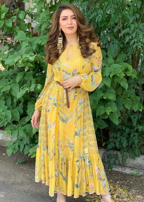 Hansika Motwani in an Instagram post as seen in September 2019