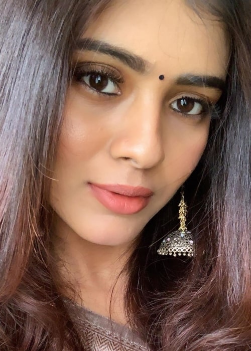 Hebah Patel as seen in a closeup selfie taken in June 2019