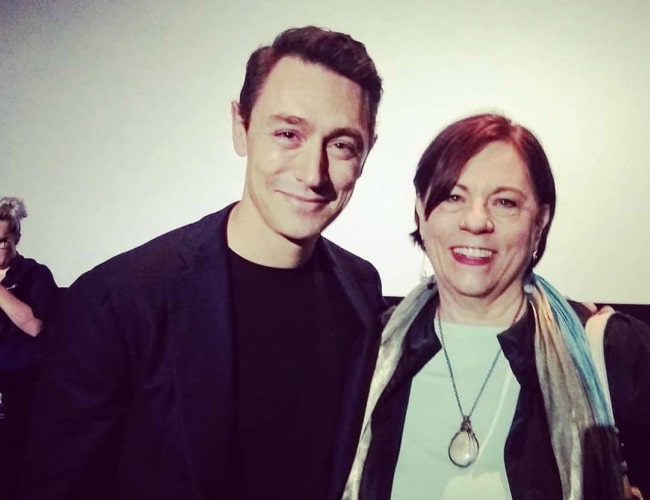 JJ Feild and Pilar Walsh as seen in October 2019